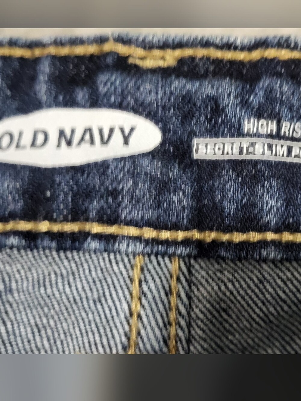 Lot of 3 Pairs of Old Navy Denim Cuffed Shorts Size 8 Excellent Condition - Picture 13 of 16
